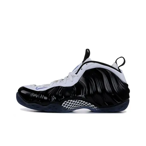 Nike Foamposite One Concord Нескользящий Легкий MID Топ Винтажные баскетбольные кроссовки Мужской Черный белый