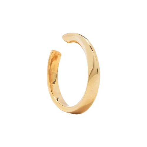 SAINT LAURENT Латунные серьги Clip ON женские