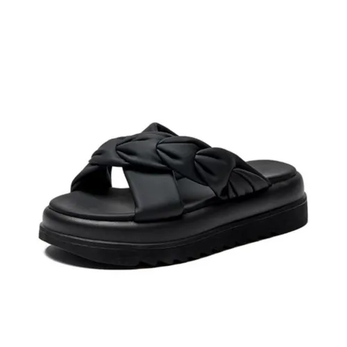 Фламинго Резиновая подошва Тихий Слипоны Женские