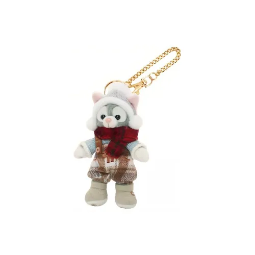 Disney Джелатони 2023 Winter Duffy and Friends Collection Куклы Плюшевый Брелок 14 см Высота