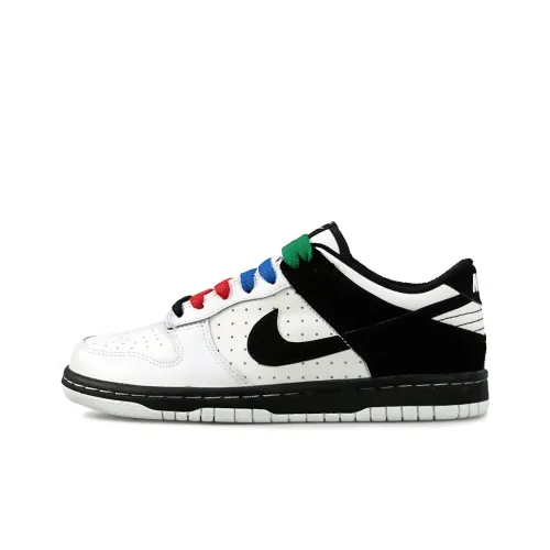 Nike Dunk Slip Resistant Abrasion Resistant Легкий Низкий Топ Скейтборд Кроссовки Женские Черный Белый В 2009