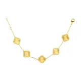 Кулон "Клевер" (Золото)