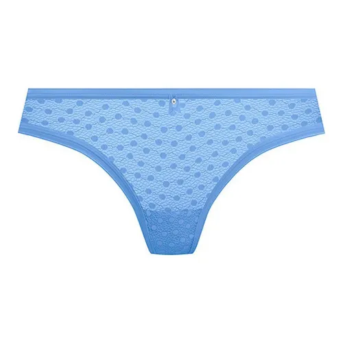 Victoria's Secret Розовый Freya Starlight Бразильские трусы Василек Нижнее белье Женское 1 упаковка Синий