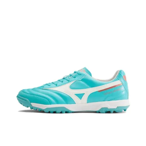 Mizuno Morelia Шокабойки Slip-Resistant Футбольные бутсы Мужские Светло-Синие