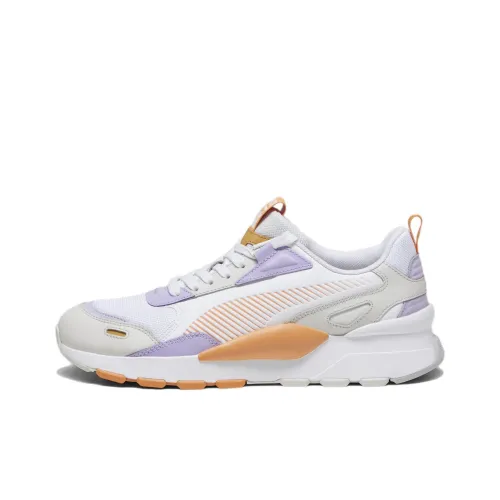 PUMA RS 3,0 Synth POP Низкий Топ Повседневная Обувь Унисекс Белый Фиолетовый Оранжевый
