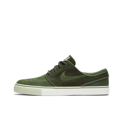 Nike ZOOM STEFAN JANOSKI OG Термический противоскользящий низкий топ скейтбордические кроссовки Мужской Зеленый
