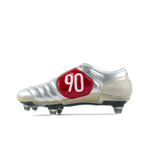 Nike AG Искусственная трава Противоскользящие Устойчивые к истиранию Футбольные бутсы Мужские Серебряный