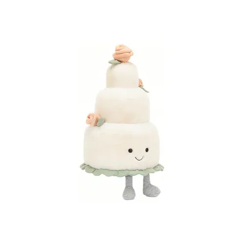 JELLYCAT Fun Wedding Collection Торт Куклы Плюшевая кукла 27,9 см Рекомендуемая высота