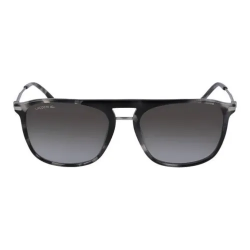 Солнцезащитные очки Aviator LACOSTE Collaboration Мужские цвет черепаховый