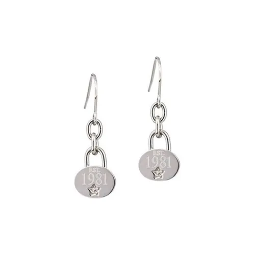 GUESS Серьги из нержавеющей стали женские серебряные