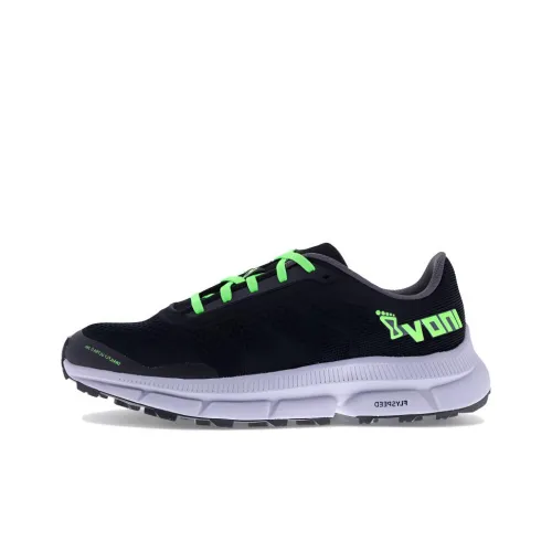 INOV 8 Беговые кроссовки Низкий топ Черный/Зеленый Мужской