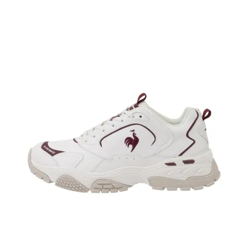 Le Coq Sportif Беговые кроссовки Низкий верх Белый Коричневый Унисекс