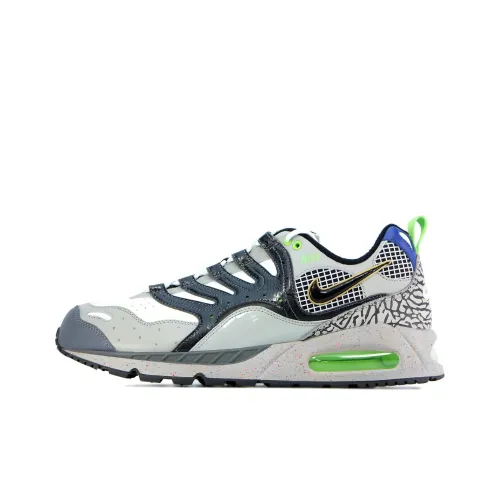 Mita x Nike Устойчивые к истиранию низкие беговые кроссовки унисекс серо-голубого цвета