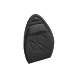 Мягкие пенные стельки для передней части стопы - заостренный носок, черный