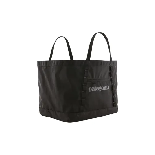 Patagonia Переработанный полиэстер Одно плечо Сумка Унисекс Черный