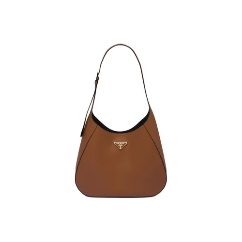 PRADA Кожа Сумка Сумка через плечо Женская Коричневая