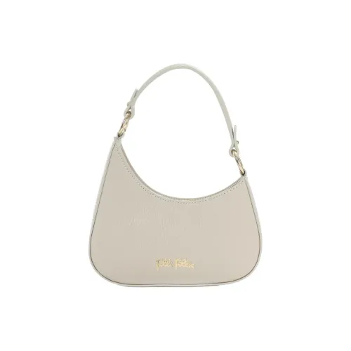 Folli Follie Кожа Сумка через плечо Мини Унисекс Бежевый