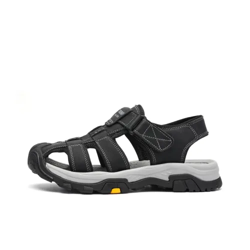 TRUMPPIPE Пляжные сандалии Мужской Черный