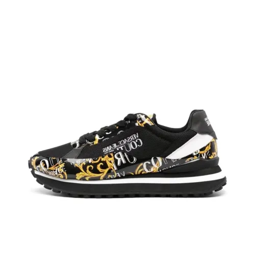 VERSACE JEANS COUTURE Повседневный Низкий Топ Черный Мужской