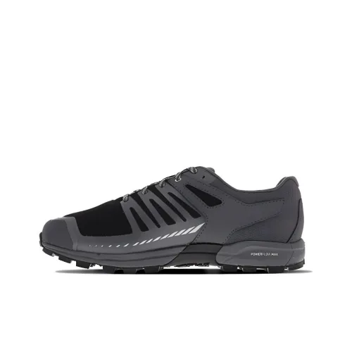 INOV 8 Беговые кроссовки Низкий топ Серый/Черный Мужской