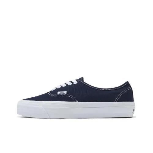 Vans Authentic Скейтборд Кроссовки Низкие Синие Белые Унисекс