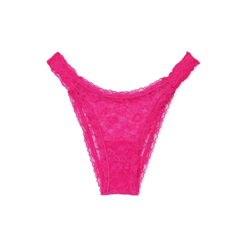 Victoria's Secret Розовый The LACIE Кружево Бразильские Трусы FOREVER Розовые Трусы Женские 1 Пачка Розово-Красные