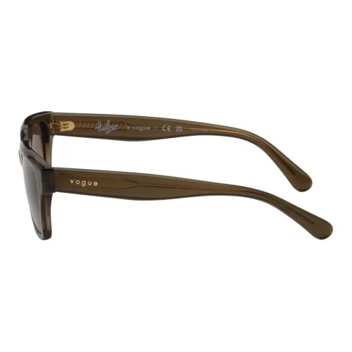 VOGUE Прямоугольные Солнцезащитные очки Унисекс Зеленый