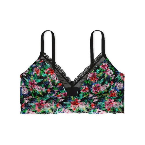 Victoria's Secret Кружево Curvy Bralette BT Бюстгальтер Женский Черный