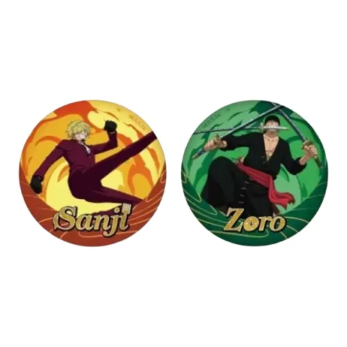TOEI ANIMATION Санджи One Piece Characters Санджи Зоро Набор значков