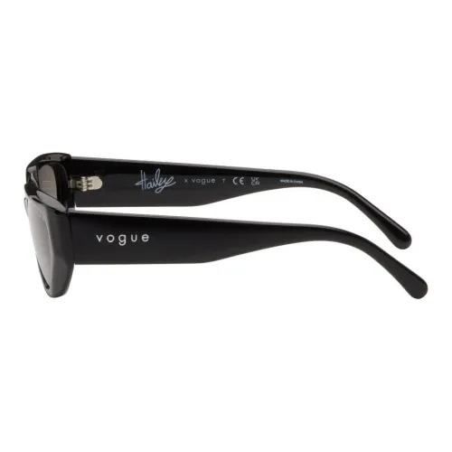VOGUE Кошачий глаз Солнцезащитные очки Женские Черный