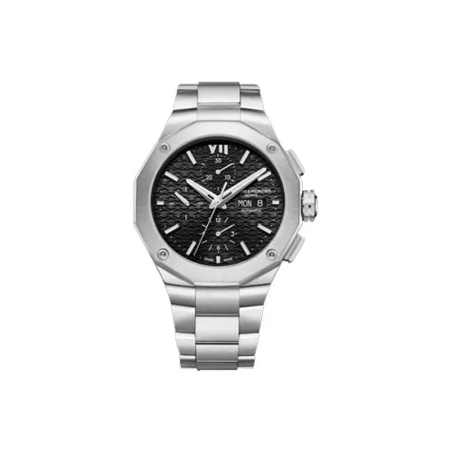 Baume & Mercier Автоматический Механический Механизм Мужские Часы 43,06мм*36,47мм*14,1мм Черный
