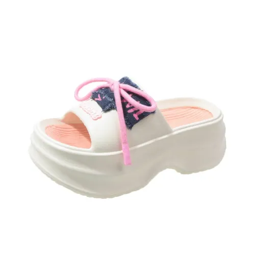 Слипоны с принтом Peach унисекс