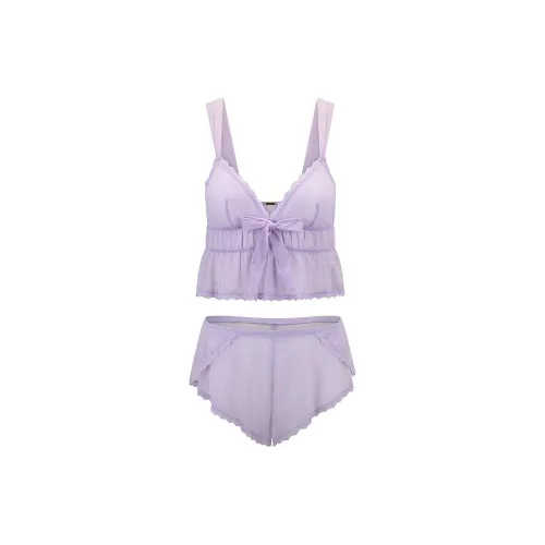 Victoria's Secret Розовый ADORE ME Betty LOU Cami PL Комплект Пижамы Женские Lilac