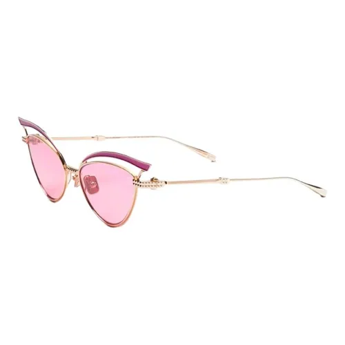 Valentino Кошачий глаз Солнцезащитные очки Женские Золотые