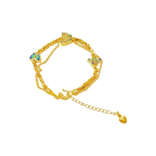 KZD Luxury Alloy Enamel Bracelets Women's