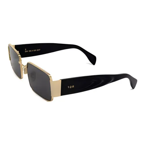 Retrosuperfuture Металл Прямоугольные Солнцезащитные очки Женские Золотые