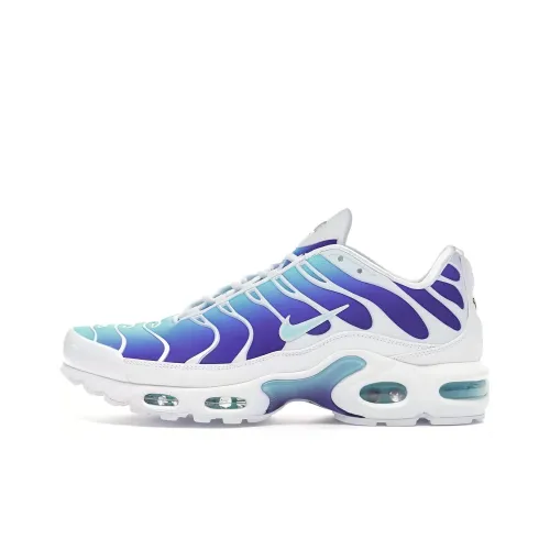 Nike Air Max Plus Амортизация Износостойкий Низкий Топ Повседневная Обувь Женская Синяя Белая