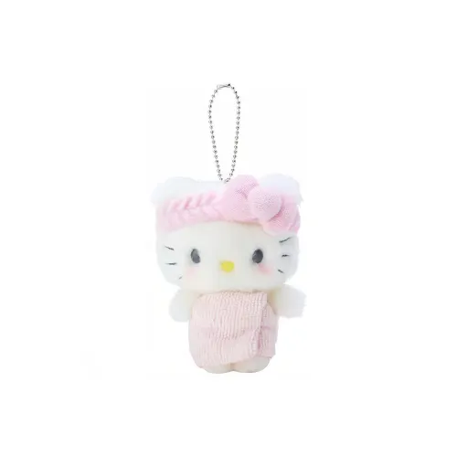 Санрио Hello Kitty Горячий источник Robe Коллекция Куклы Плюшевый Брелок 12 см Высота