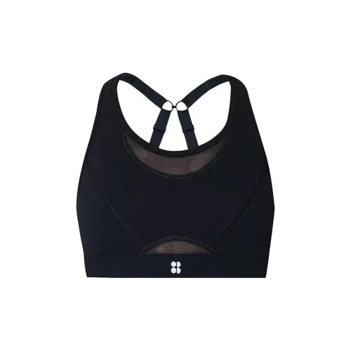 Victoria's Secret SWEATY BETTY Icon Бег Бюстгальтер B Бюстгальтер Женский Черный