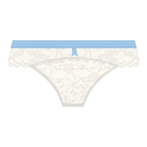 Victoria's Secret Розовый Freya Новый! OffBeat Бразильские трусы Синий нижнее белье Женские 1 упаковка Синий