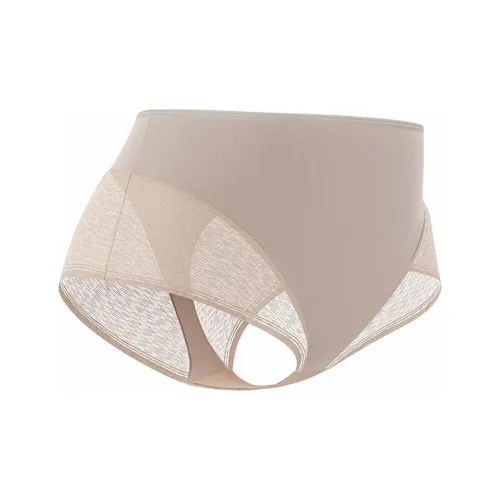 Victoria's Secret LEONISA Корректирующее белье Высокая талия Прозрачное кружево Формовочное нижнее белье Женское 1 упаковка Кремовый