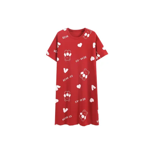 The Story Of The Flower Season Пижамный комплект Унисекс Красный