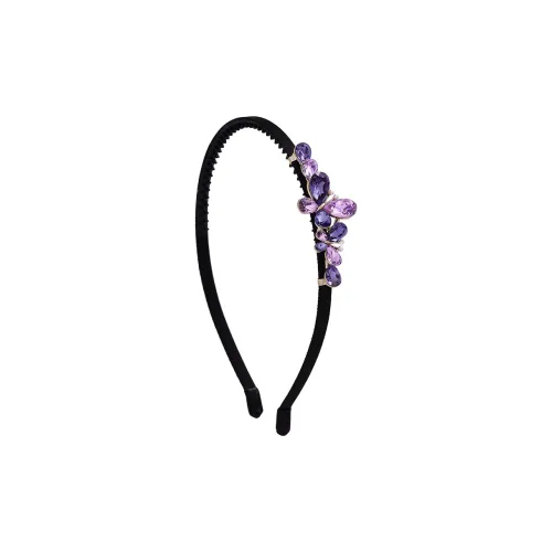 ROYALSASA Искусственный кристалл Ободки для волос Женские