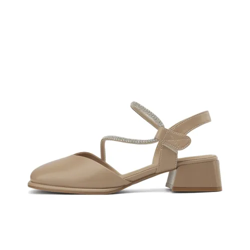 Daphne Грубый каблук Туфли Мэри Джейн 3,8 см Женские