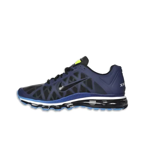 Nike Air Max 2011 Амортизаторы Slip-resistant Abrasion-resistant Низкий топ Повседневная обувь Unisex Черный Серый