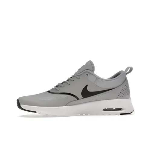 Nike Air Max THEA Устойчивый к истиранию Дышащие Низкие Беговые кроссовки Женские Серые