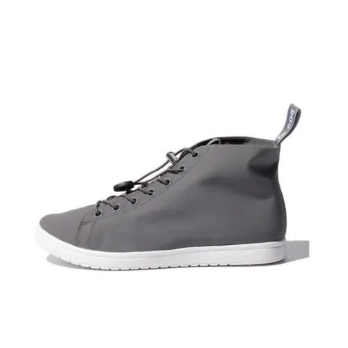 Le Coq Sportif LA ALMA Slip-resistant Waterproof MID Top Casual Shoes Unisex Gray Л Кок Спортив LA ALMA Противоскользящий Водонепроницаемый MID Топ Повседневная Обувь Унисекс Серый