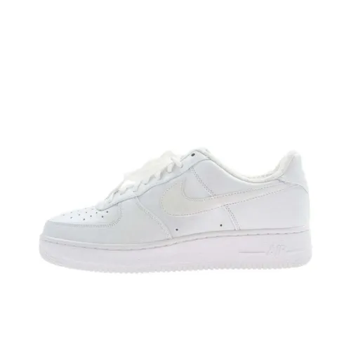 Nike Air Force 1 Амортизация Устойчивый к истиранию Легкий Низкий Топ Скейтборд Кроссовки Унисекс Белый