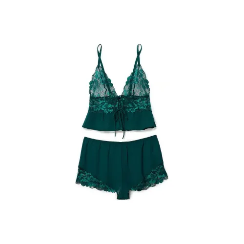 Victoria's Secret Розовый ADORE ME Tammy Cami + Короткий Комплект PP Пижамный Комплект Женские Яшмовый