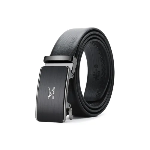 SEPTWOLVES Ремень из коровьей кожи мужской ширина 3,5 см